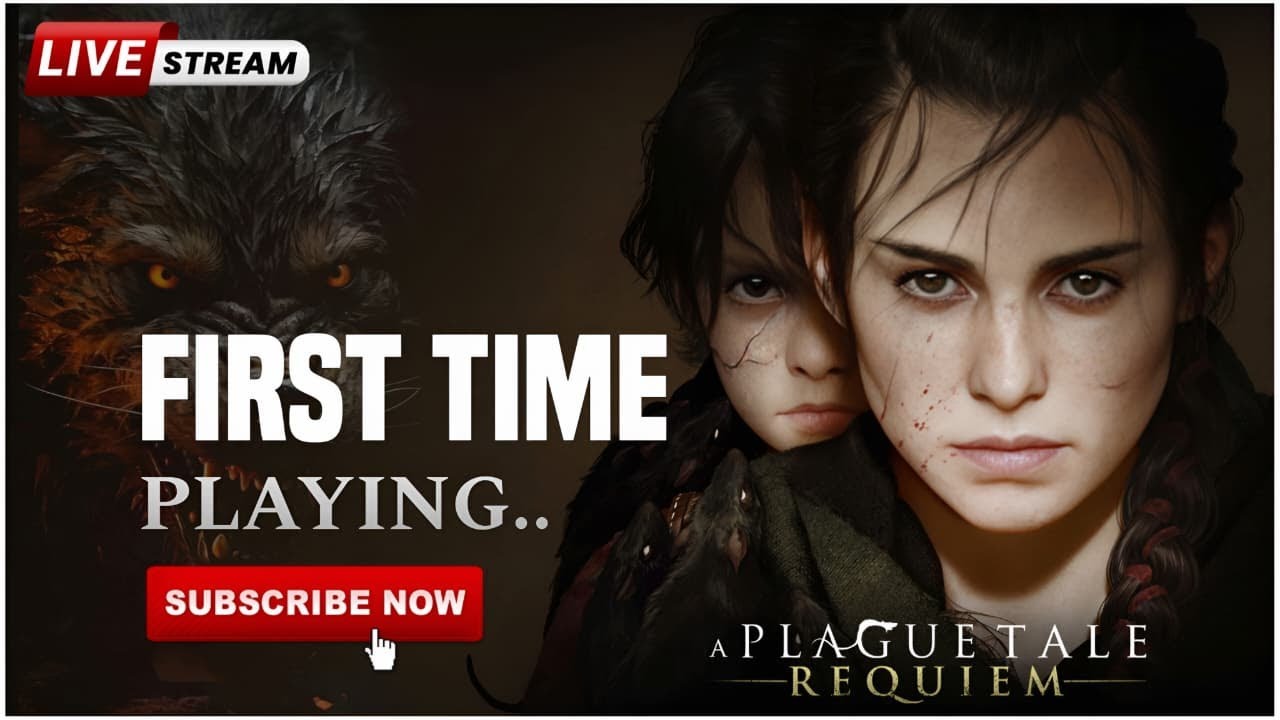 A Plague Tale Requiem LIVE 🔴 | Heart ❤️ Touching Story of Amicia & Hugo | Hindi Walkthrough