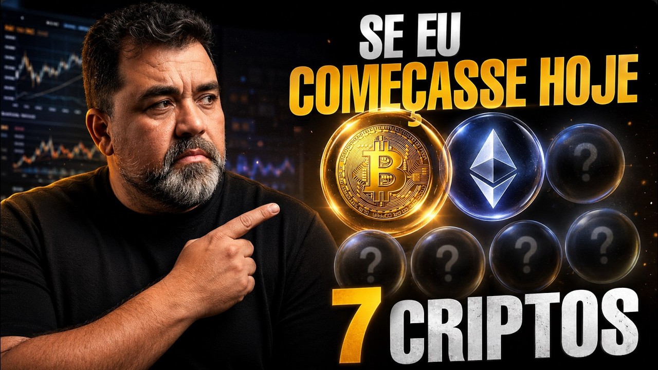 Se eu come&ccedil;asse do ZERO hoje, compraria apenas estas 7 Criptomoedas.