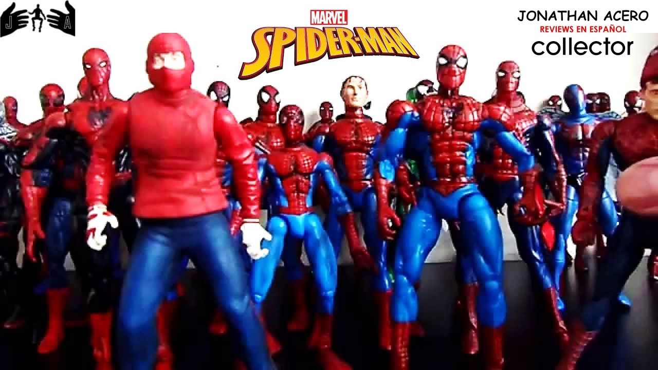 Spider-man Colección I Marvel Legends Toy Review Jonathan Acero Revisiones en Español