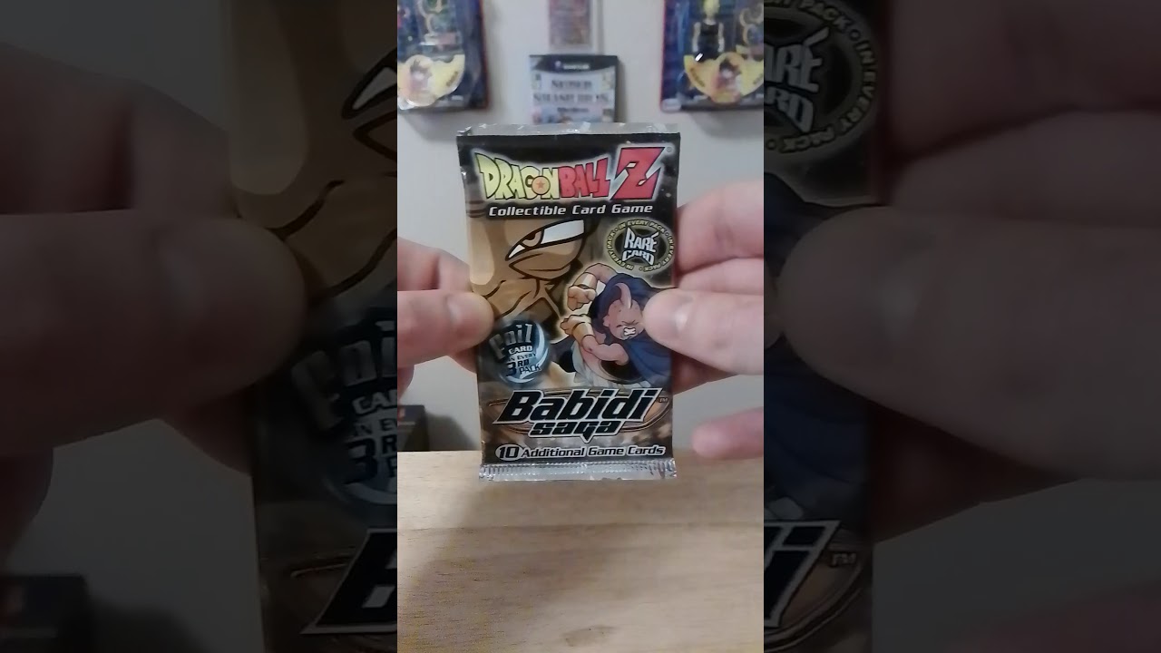 Vintage Score DBZ Babidi Saga Booster Pack Opening