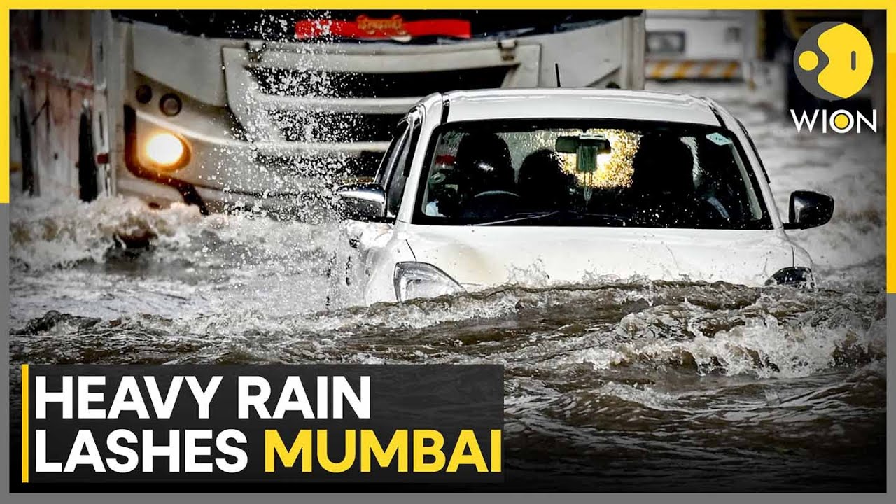Mumbai Rain: Non-stop Rain Drenches Mumbai, Schools And Offices Shut | WION