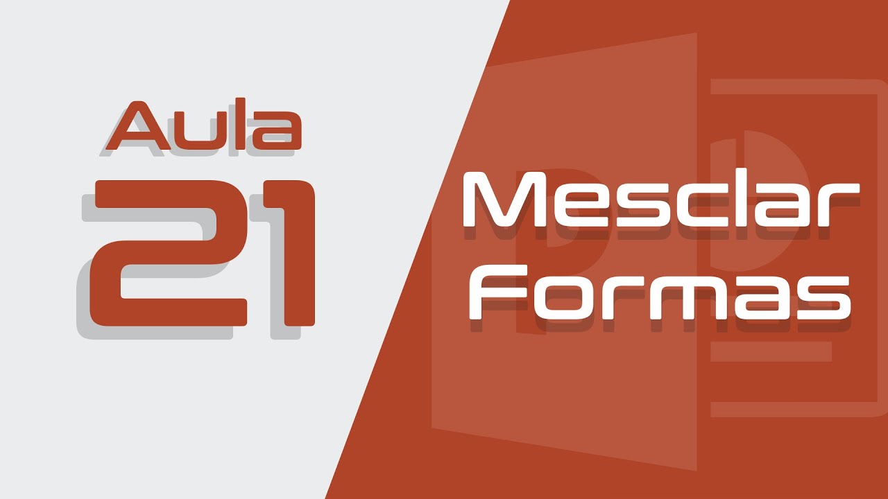 PowerPoint Aula #21 - Como usar o Mesclar Formas no PowerPoint