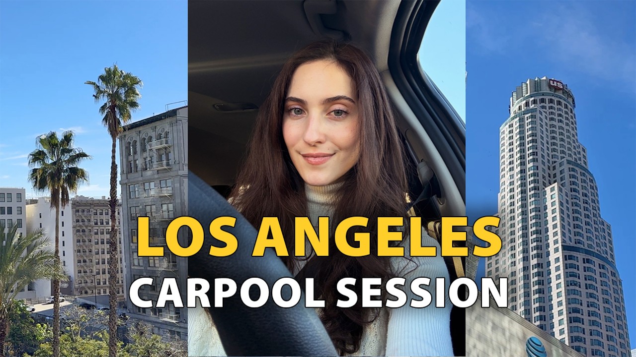 CARPOOL SESSION - Treine o seu LISTENING (vídeo 100% em inglês) - EP.07