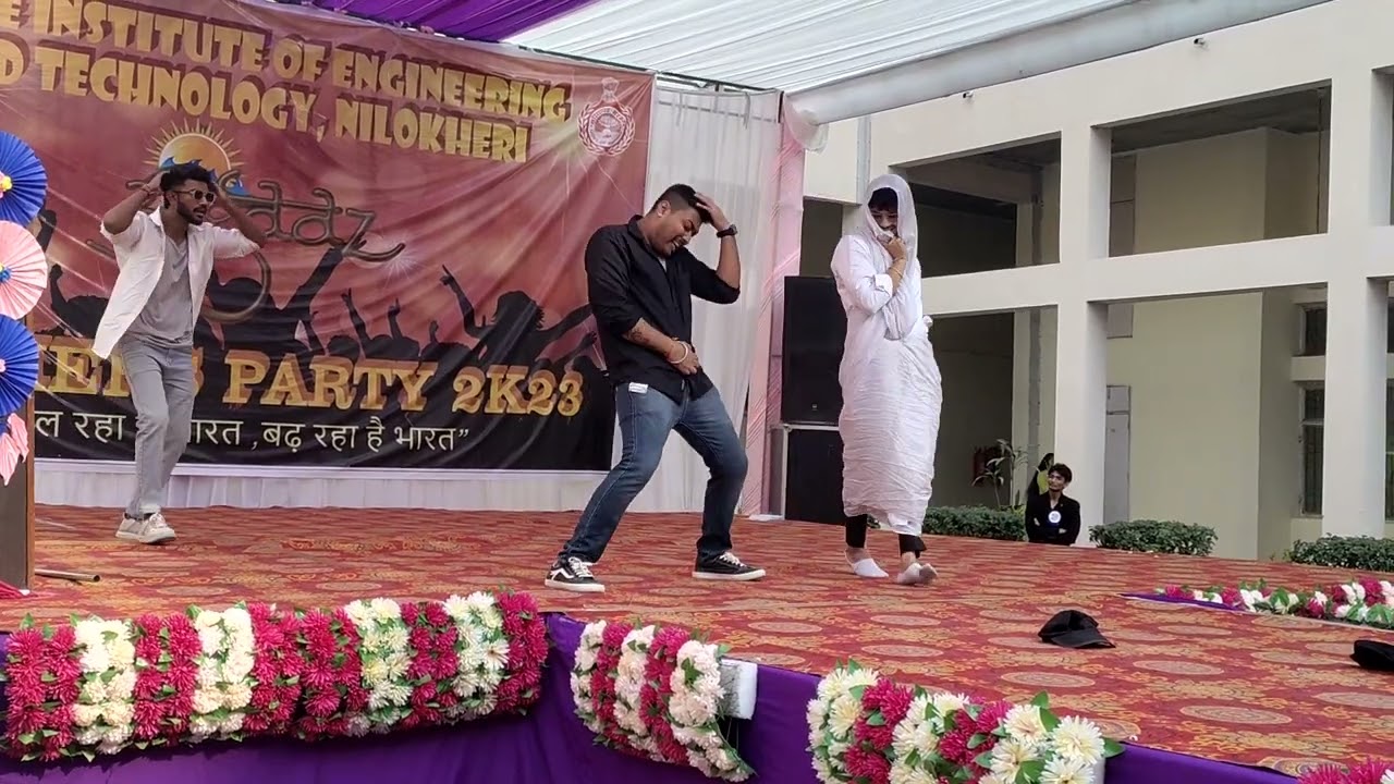 M.TECH STUDENTS FRESHER PARTY DANCE| SIET NILOKHERI | KARNAL #fresherparty2023  #siet #nilokheri