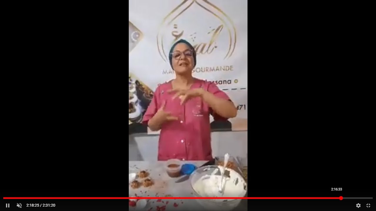 Pâtisserie Ghazal : Bazine / Boules de chocolat / Guizatta | بازين \ كعابر شكلاطة \ قيزاطة