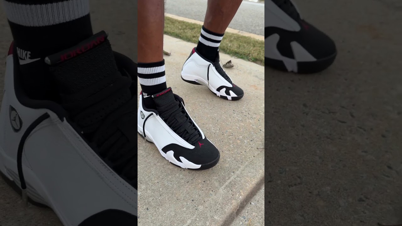 BEST JORDAN 14 EVER?? ON FEET LOOK AT THE 2024 JORDAN 14 BLACK TOE 11/2 $210