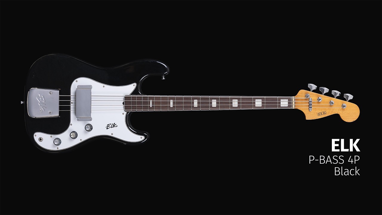 ELK P-Bass 4p Black