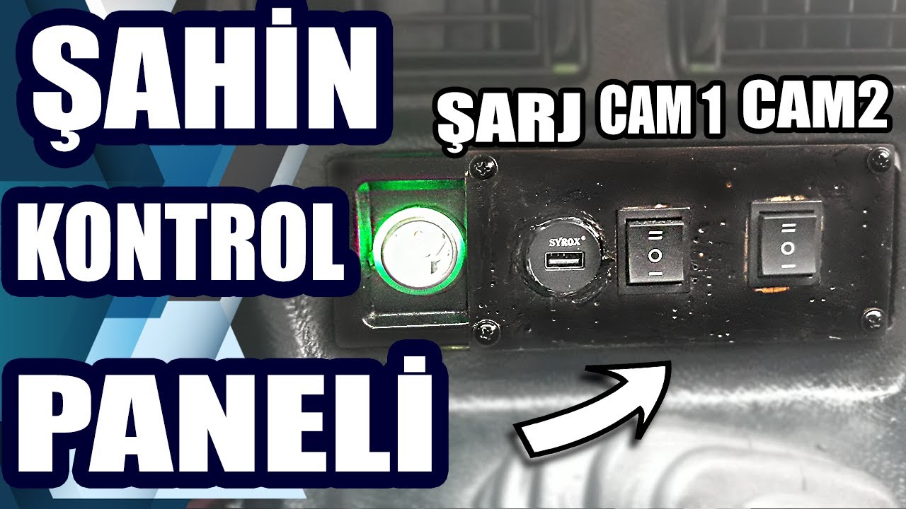ARABA KONTROL PANELİ YAPIMI 2