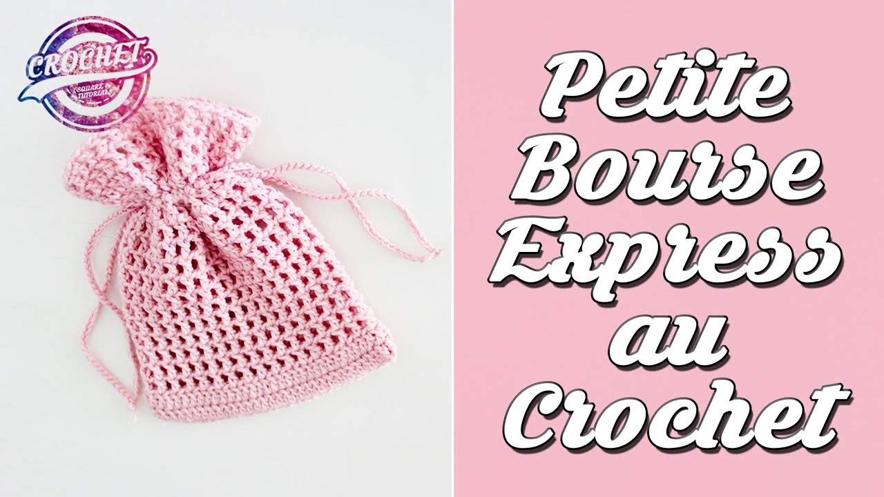 Tutoriel Petite Bourse Express au Crochet pour Débutant