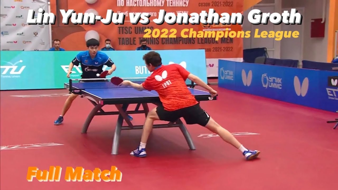 FULL MATCH: Lin Yun-Ju 林昀儒 vs Jonathan Groth | 2022 Championships League (HD)