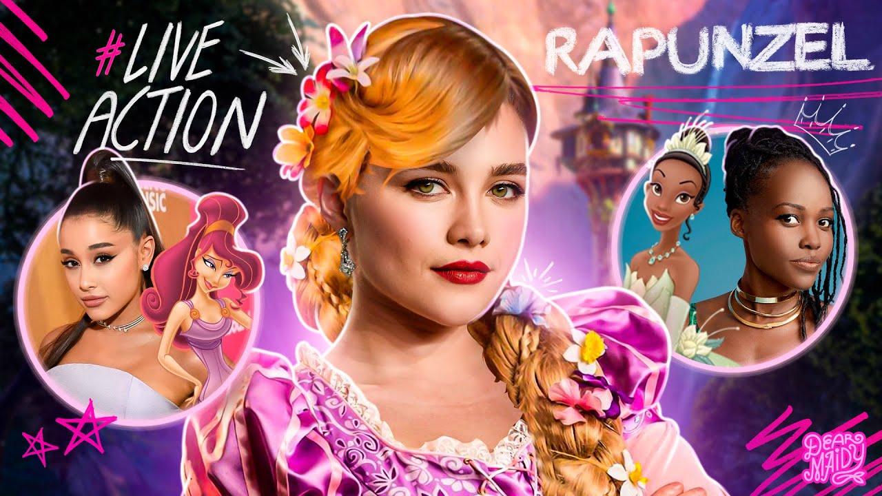LIVE ACTION DA RAPUNZEL VEM AÍ!!! 💣 - Novidades dos live actions da Disney