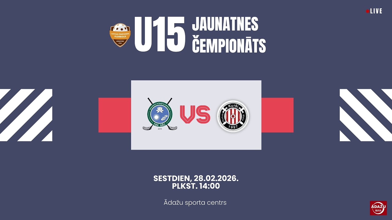 2026-02-28 14:00, U15, FBK SĀC - FK KURŠI X