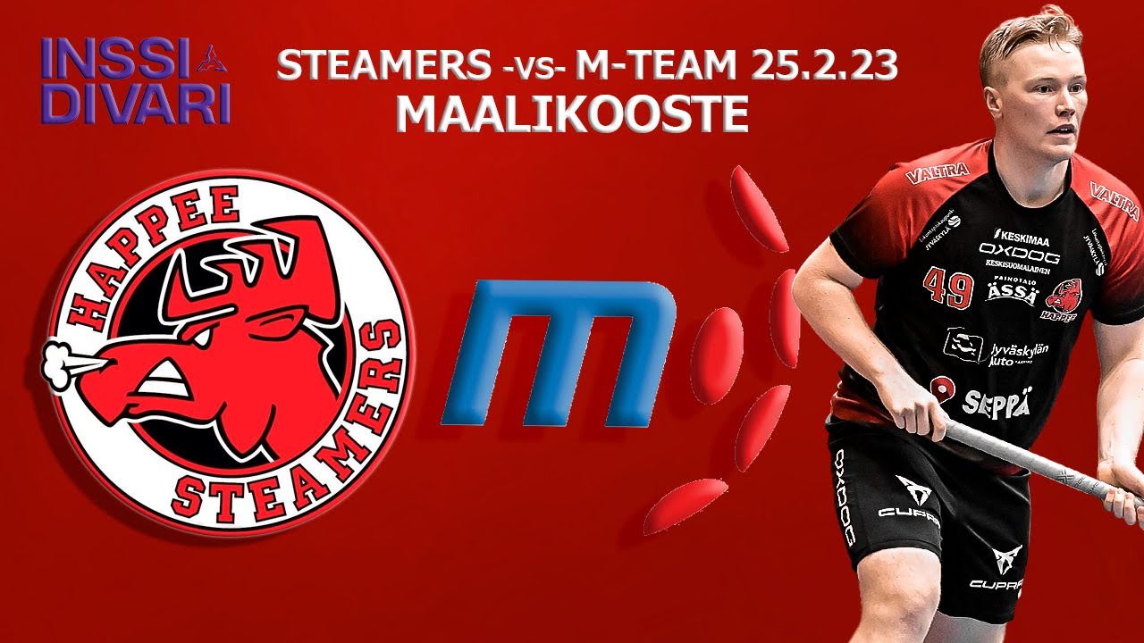 Happee Steamers vs M-Team 25.2.2023 | #Inssidivari #Floorball