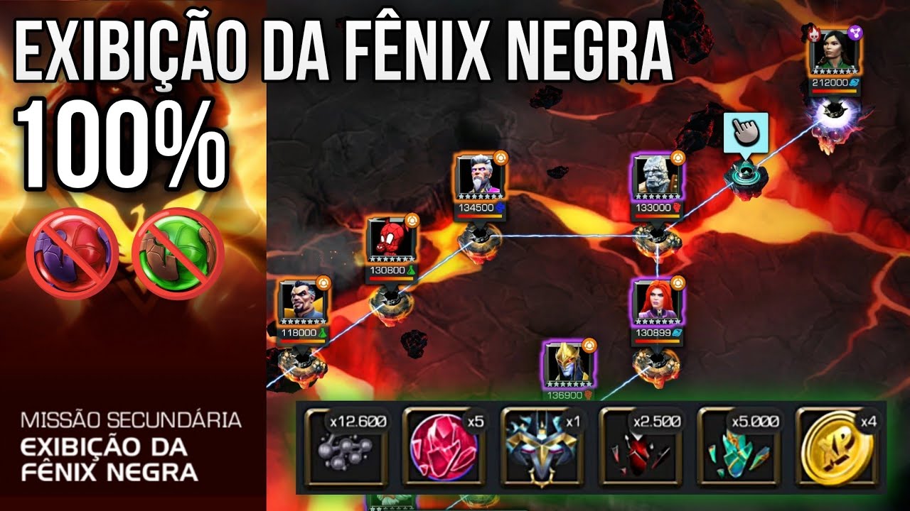 Solando todos os defensores da Exibição da Fênix Negra | Marvel Torneio de Campeões