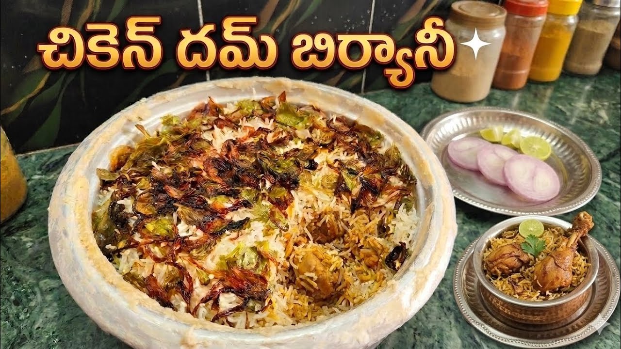 Homemade Chicken Dum Biryani|cooking #chickenbiryani #viral #trending #biryani #chicken #dumbiryani 