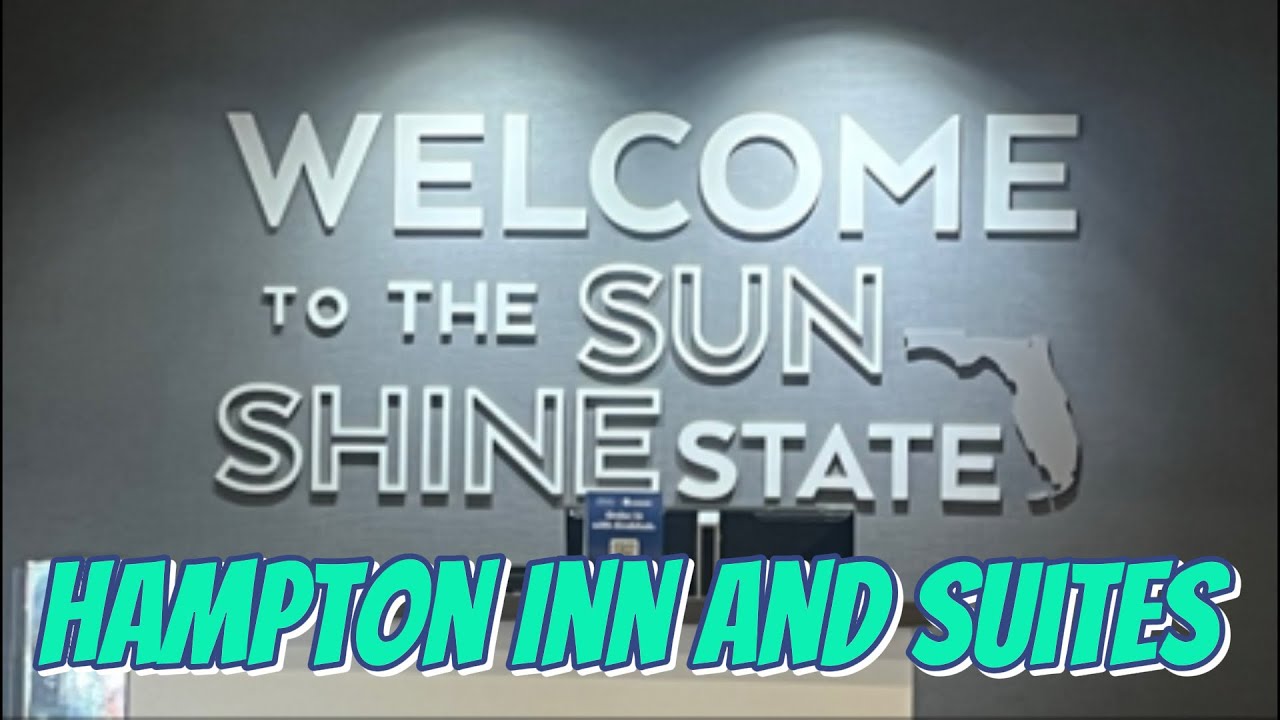 We Stayed In Orlando Before Our Utopia Of The Seas Cruise | Hampton Inn And Suites Room Review