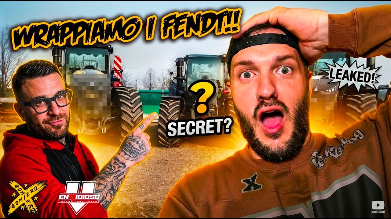 Wrappiamo i Nuovi Mezzi di Gomiero Farm