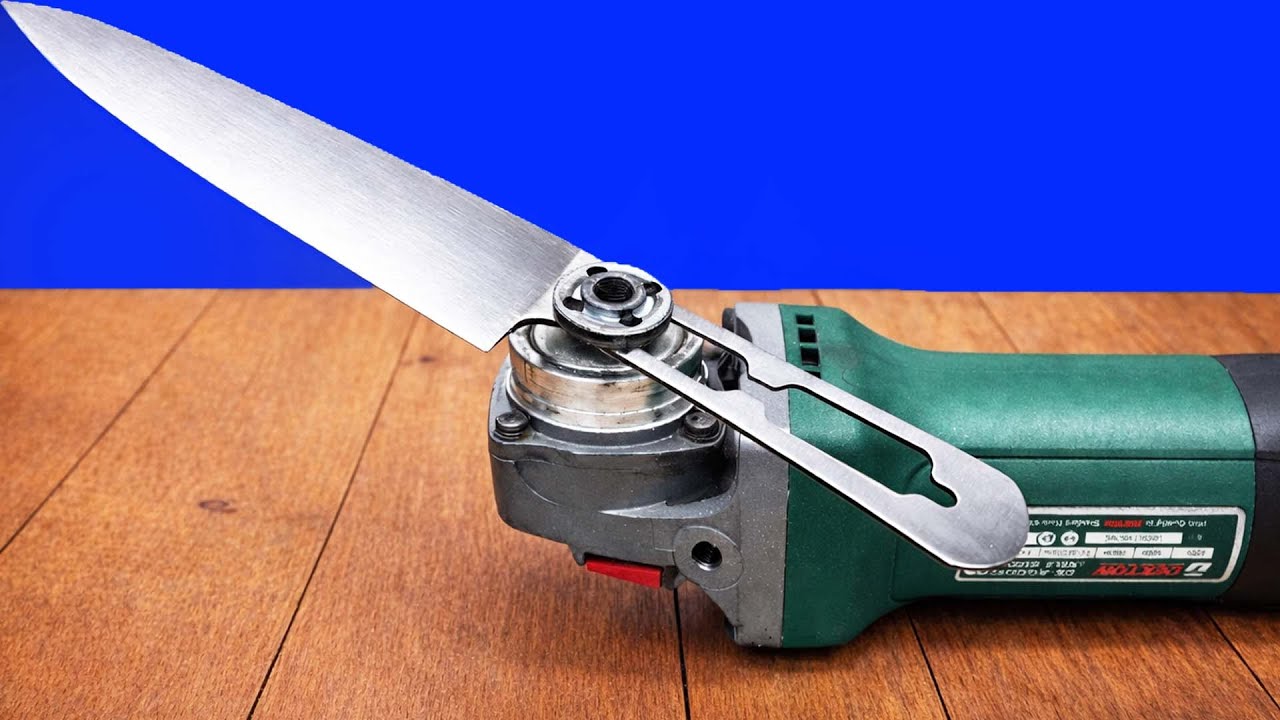 Изобретение фермера! Превращение угловой шлифовальной машины в измельчитель кормов!