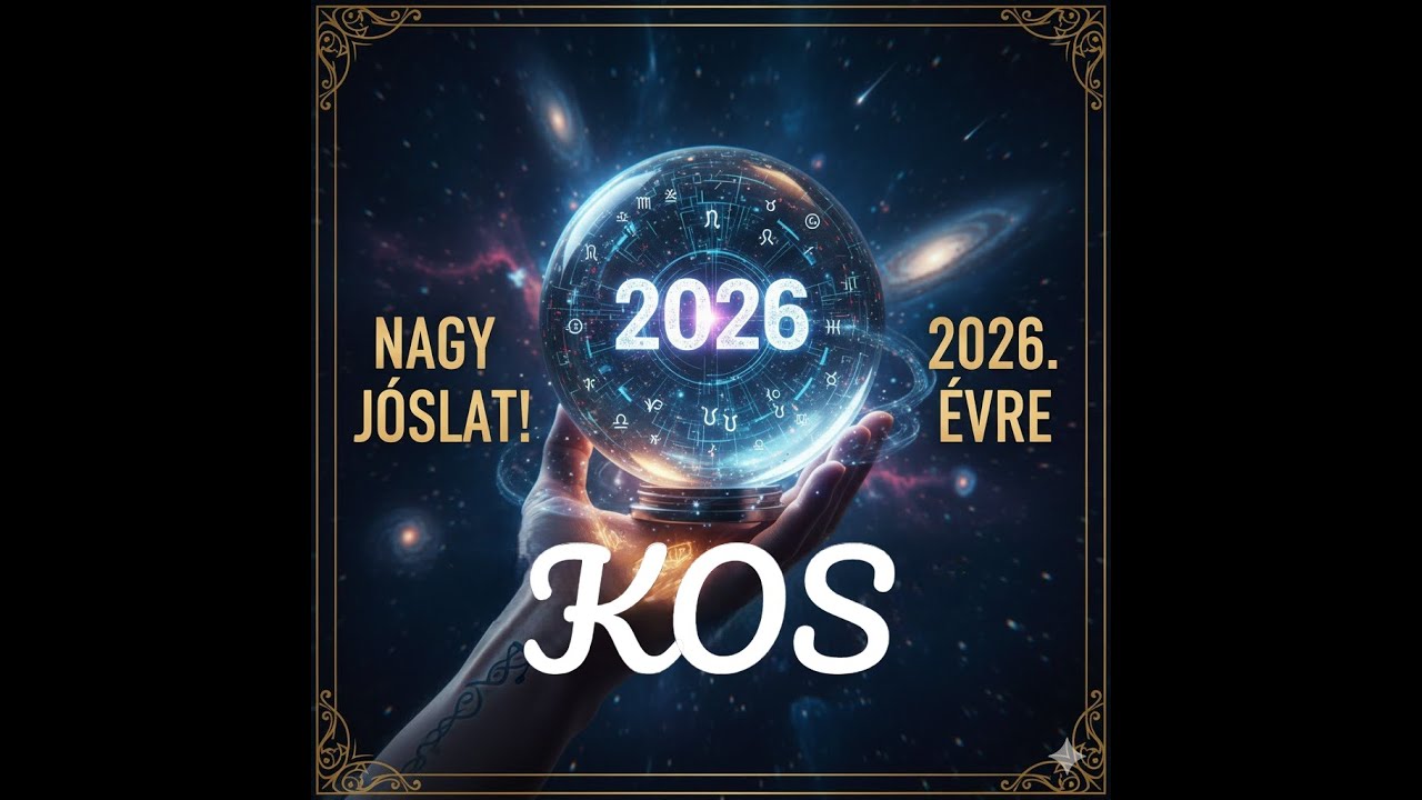 2026 &Eacute;VES j&oacute;sl&aacute;s- KOS♈B.&Uacute;.&Eacute;.K.!!  #k&aacute;rtyaj&oacute;sl&aacute;s #Kos #j&oacute;sl&aacute;s #tarot #lenormand  #csillagjegyek #2025