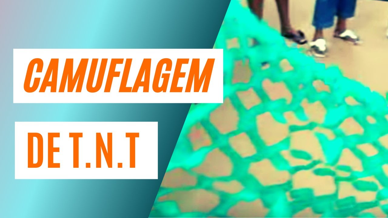 Camuflagem de TNT | Decoração de Festas
