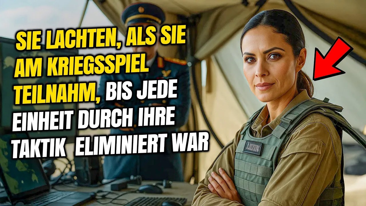 Sie lachten, als sie am Kriegsspiel teilnahm – bis jede Einheit durch ihre Taktik besiegt wurde