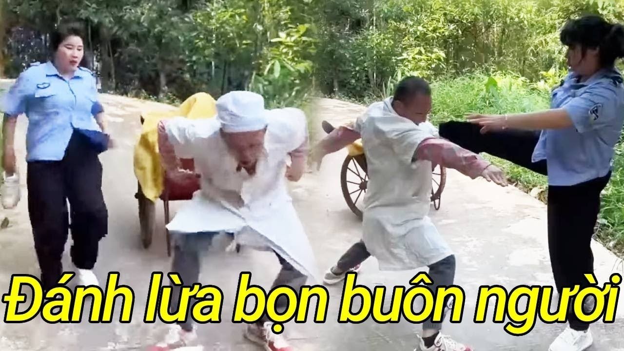 Người bảo vệ với ánh mắt sắc bén đã đánh bại một nhân viên bảo vệ cải trang thành bác sĩ.#funny