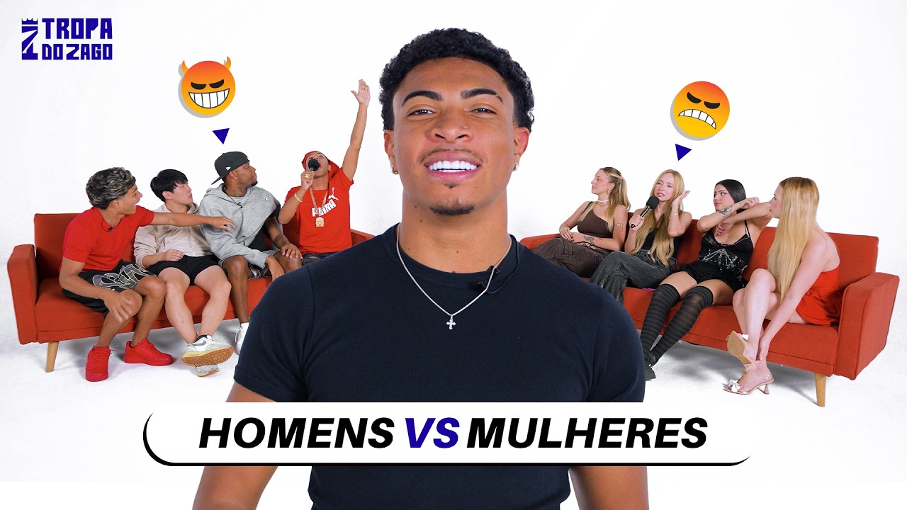 HOMENS VS MULHERES