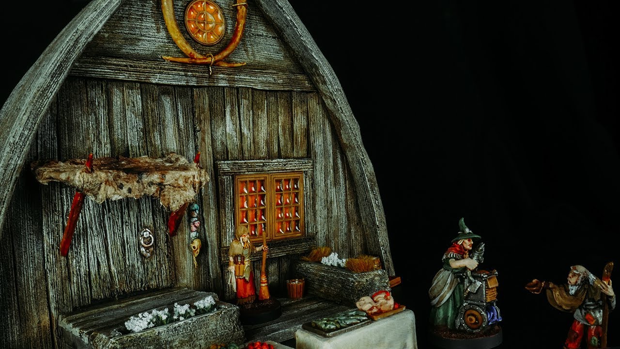 Building a Shipwreck Cottage for Dungeons & Dragons