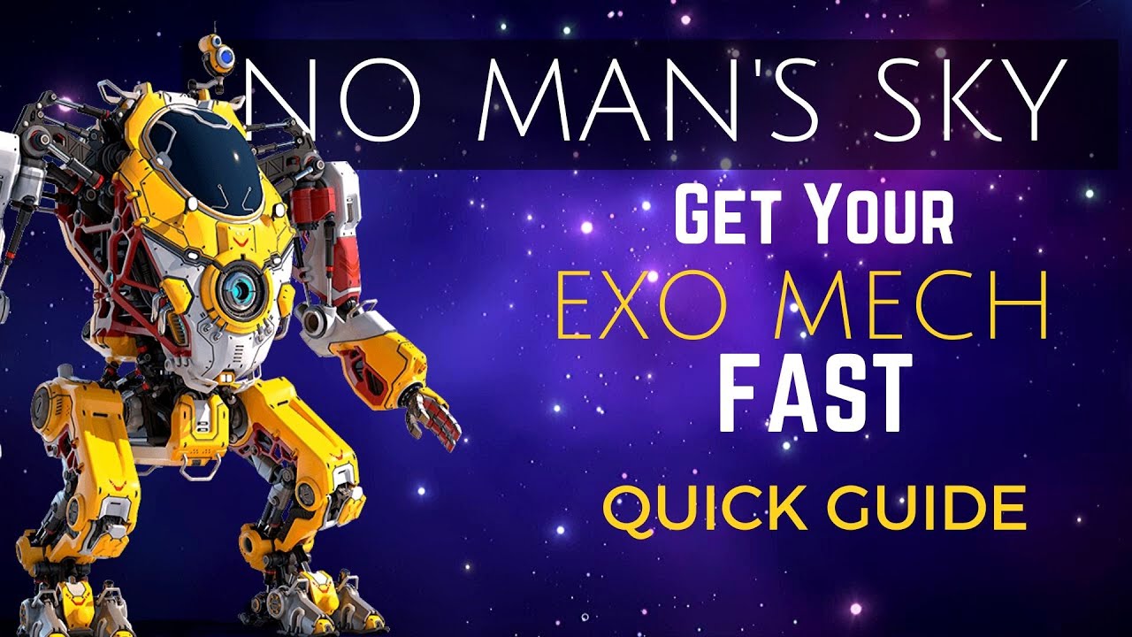 How to Get the Exo Mech Fast! (Minotaur Quick Guide) | No Man's Sky