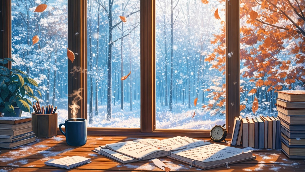 Live Aquarium Lofi Vibes🦐 Rain Chillhop Beats | to Relax, Study, Focus, Read #177.5