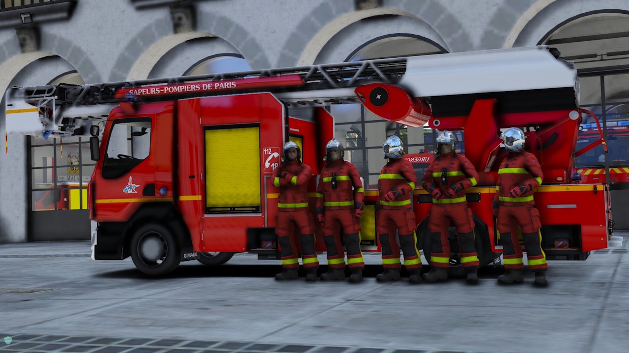 JE DEVIENS CHEF D'AGRES CHEZ LES POMPIERS DE PARIS | GTA 5 RP