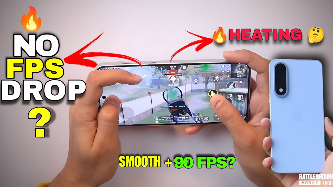 OnePlus Nord 5 BGMI Test 🔥 90FPS Gaming | Best For Bgmi In 2026 🤔