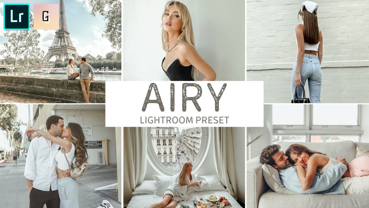 AIRY Lightroom Mobile Presets Free DNG | Lightroom Presets Tutorial Mobile | Bright and Airy Preset