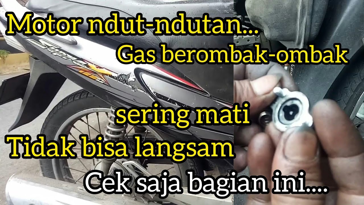 Supra x 125/karisma tersendat-sendat!! ganti diafragma/acv