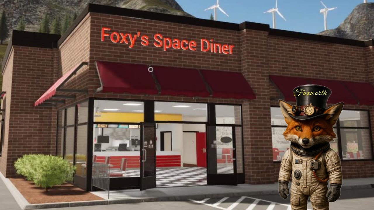 Foxy's Space Diner is open