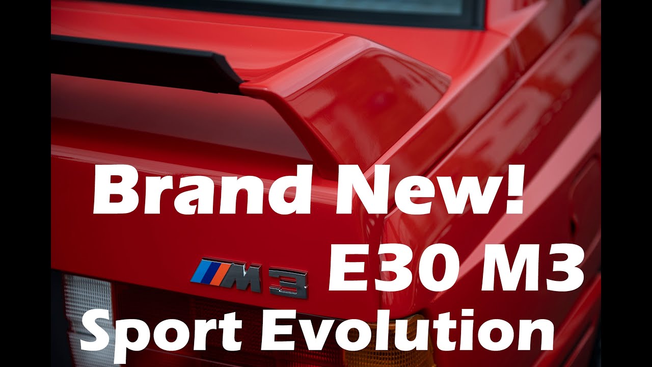 Новый с завода: BMW E30 M3 Sport Evolution 1990 года выпуска - EAG BMW Collection All-Star