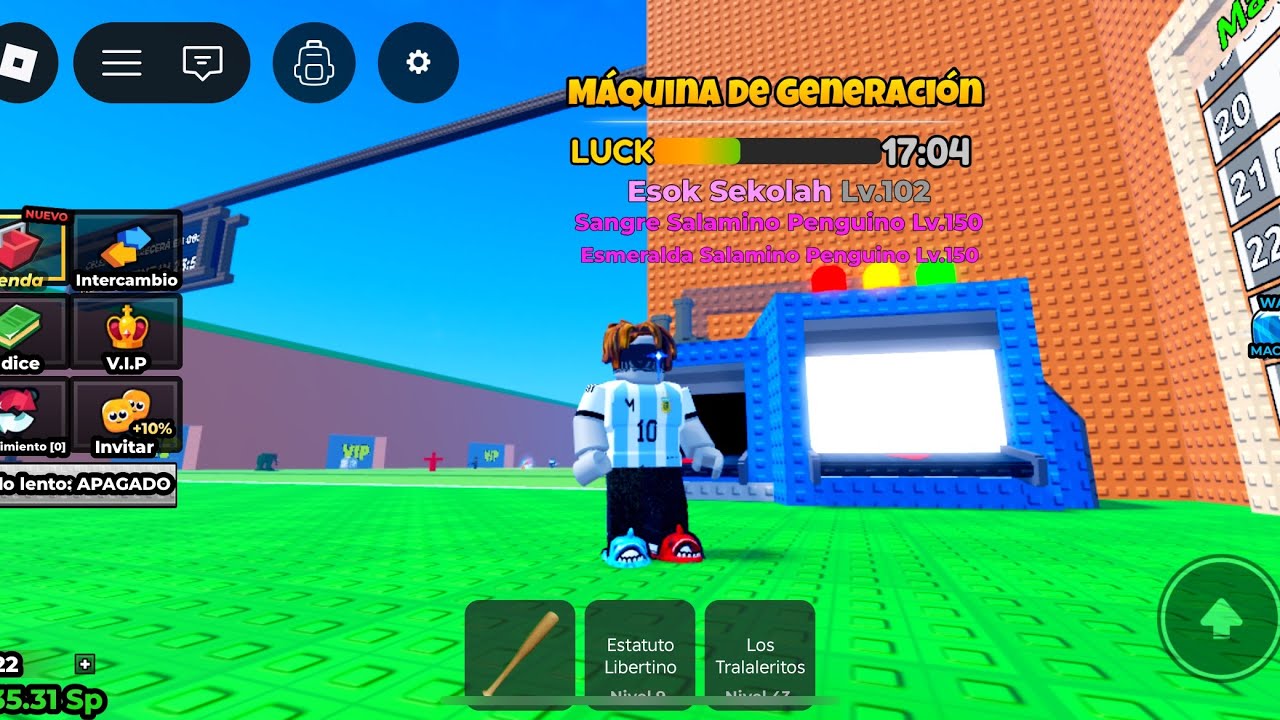 Hice la función más rara en escapa del tsunami por brainrot