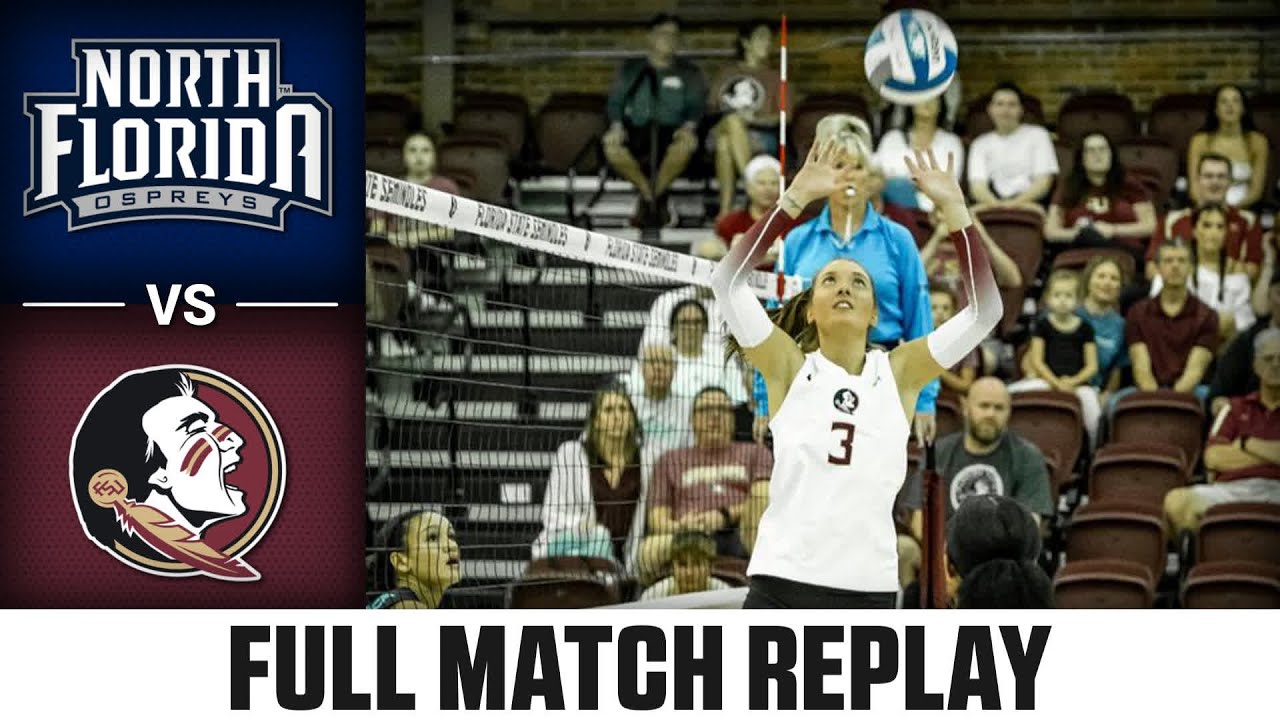 North Florida vs. Florida State Full Match Replay | 2023 ACC Volleyball