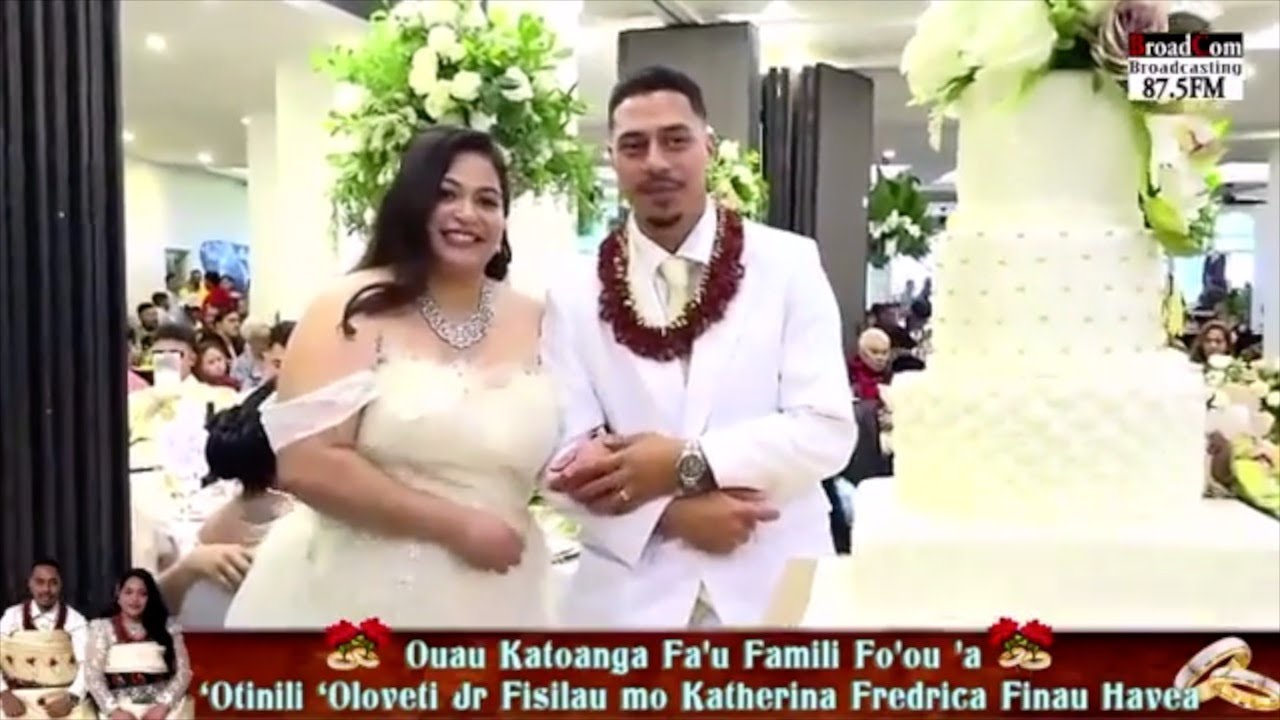 ❤️Wedding Reception Celebrating Newlyweds 'Otilini Oloveti & Katherina Fredrica Finau Havea Fisilau