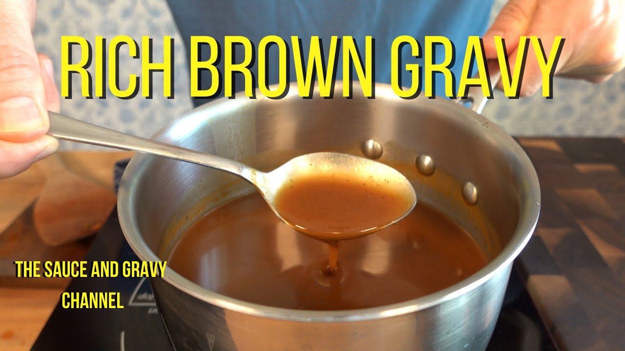Rich Brown Gravy | Gravy | Gravy Recipe | Homemade Gravy | Brown Gravy Recipe | Beef Gravy