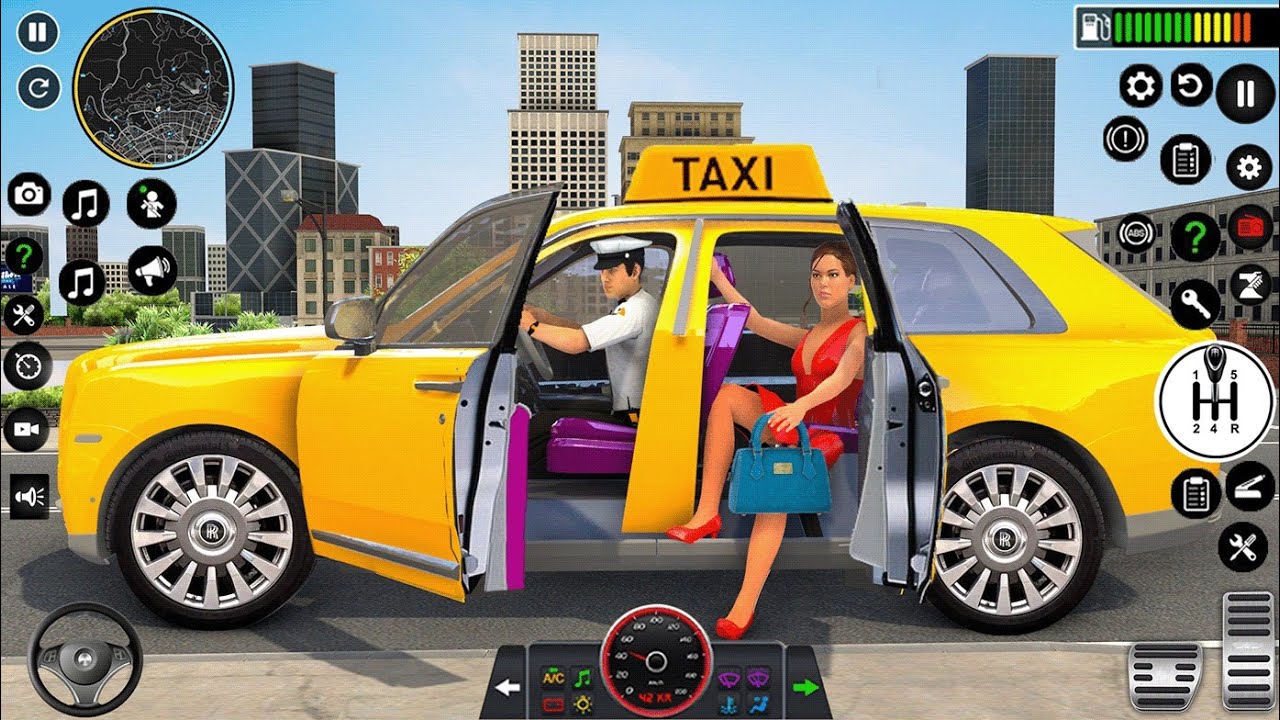 Ultimate Taxi Game Experience: Crazy Rides & High-Speed Chases!