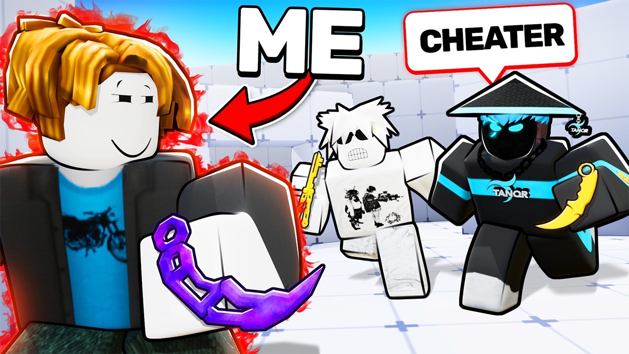 Разоблачение клана ножей номер один: работа профессионала под прикрытием (Roblox Rivals)