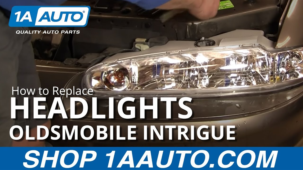 How to Replace Headlight 98-02 Oldsmobile Intrigue