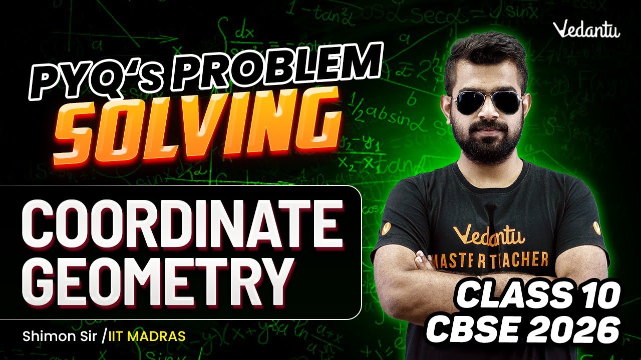 Coordinate Geometry | PYQ Problem Solving | Class 10 CBSE 2026 🔥Shimon Sir