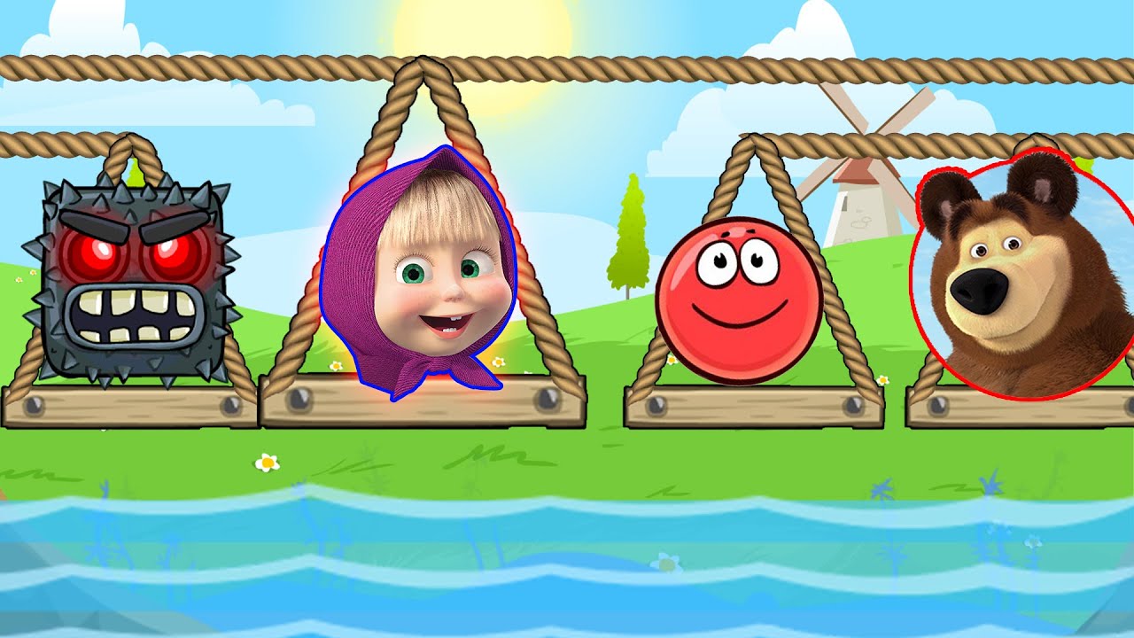 Masha and THe Bear Red Ball 4 Mayhem