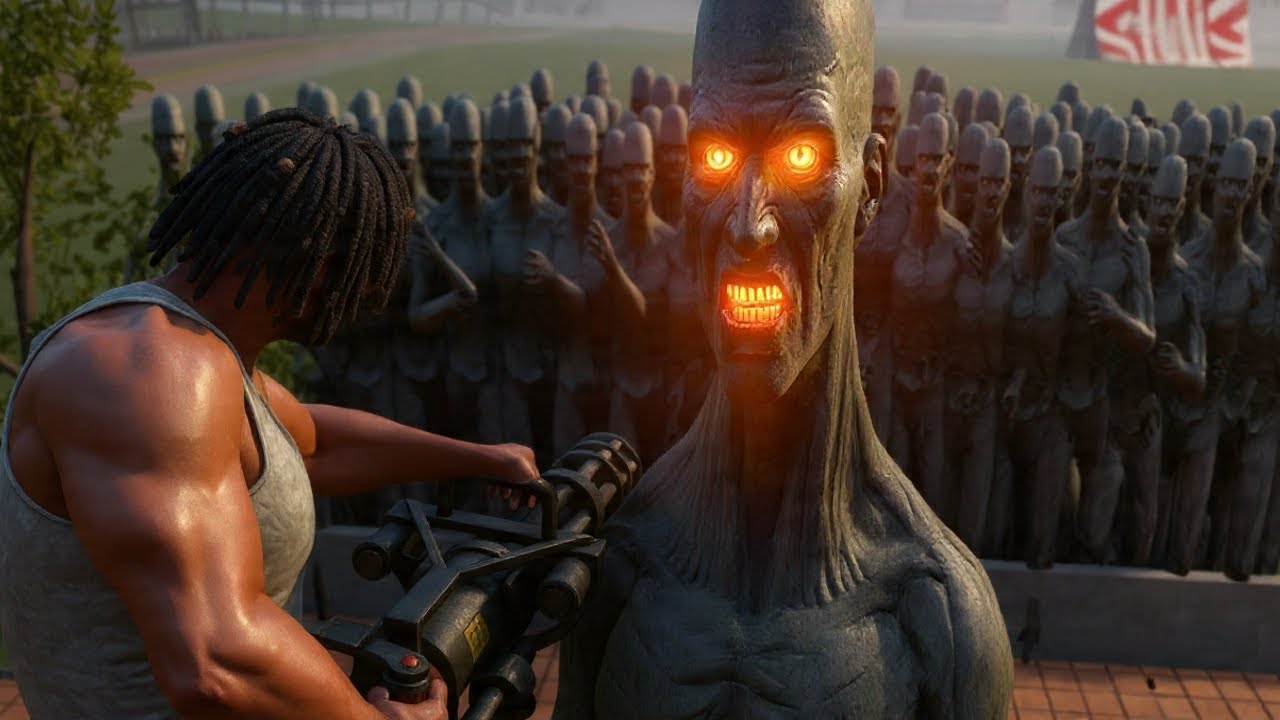 City Under Attack! Giant Zombies🤯 