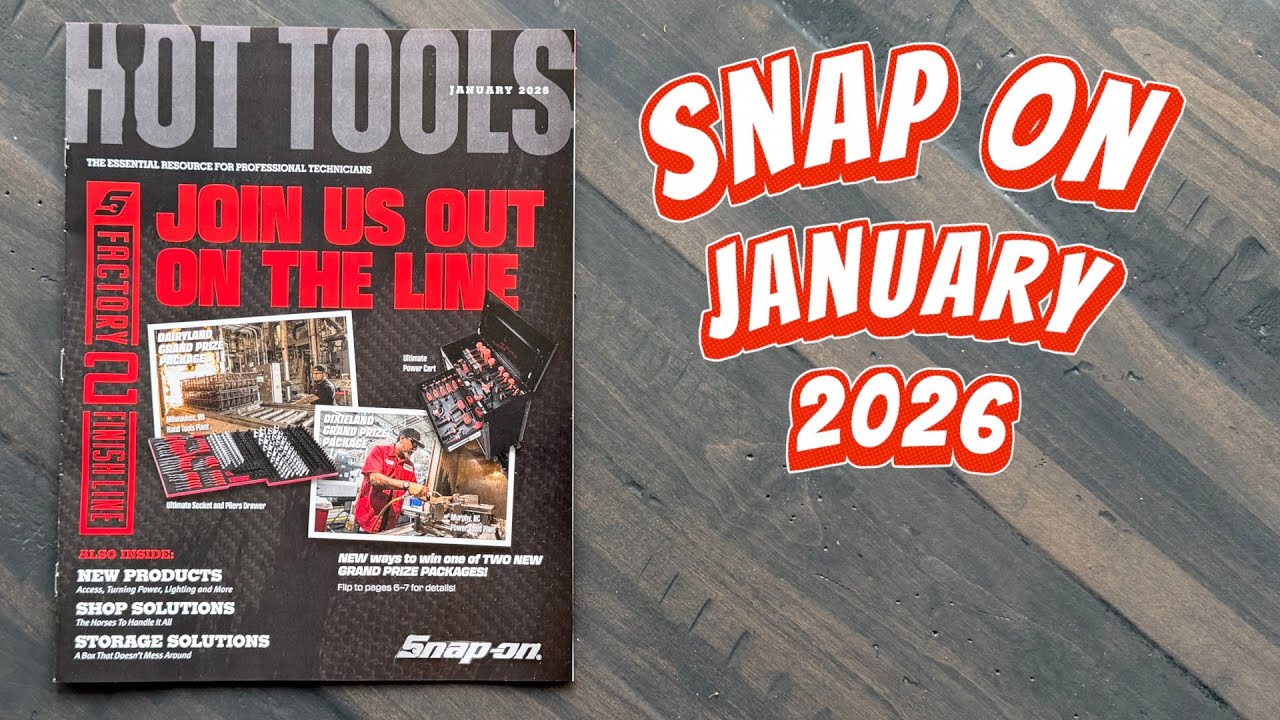 В январе 2026 года вышел рекламный буклет Snap-On с акцией «Купи один, получи второй бесплатно» |...