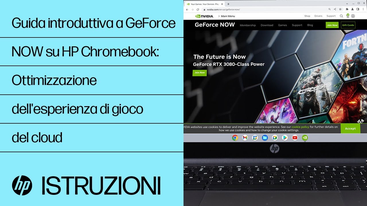 Come utilizzare GeForce Now sul Chromebook HP | HP Support