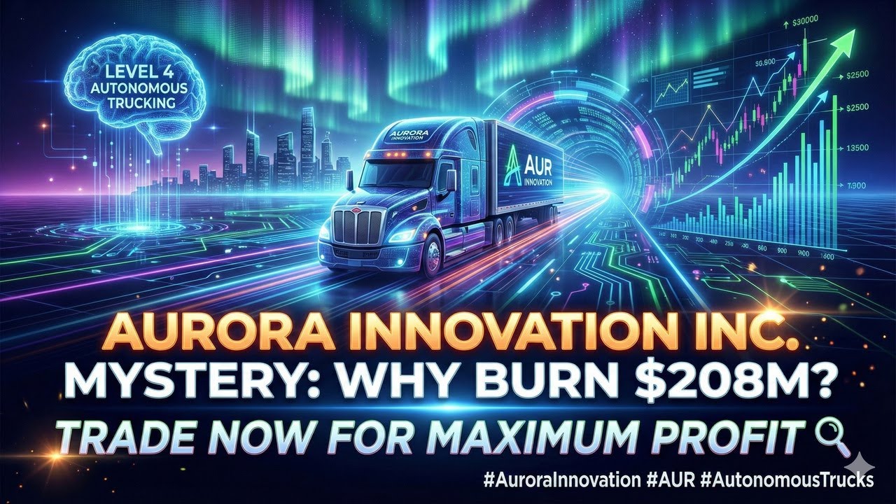 [Fullver] Aurora Innovation Inc. Mystery: Why burn 208M? Trade now for maximum profit 🔍