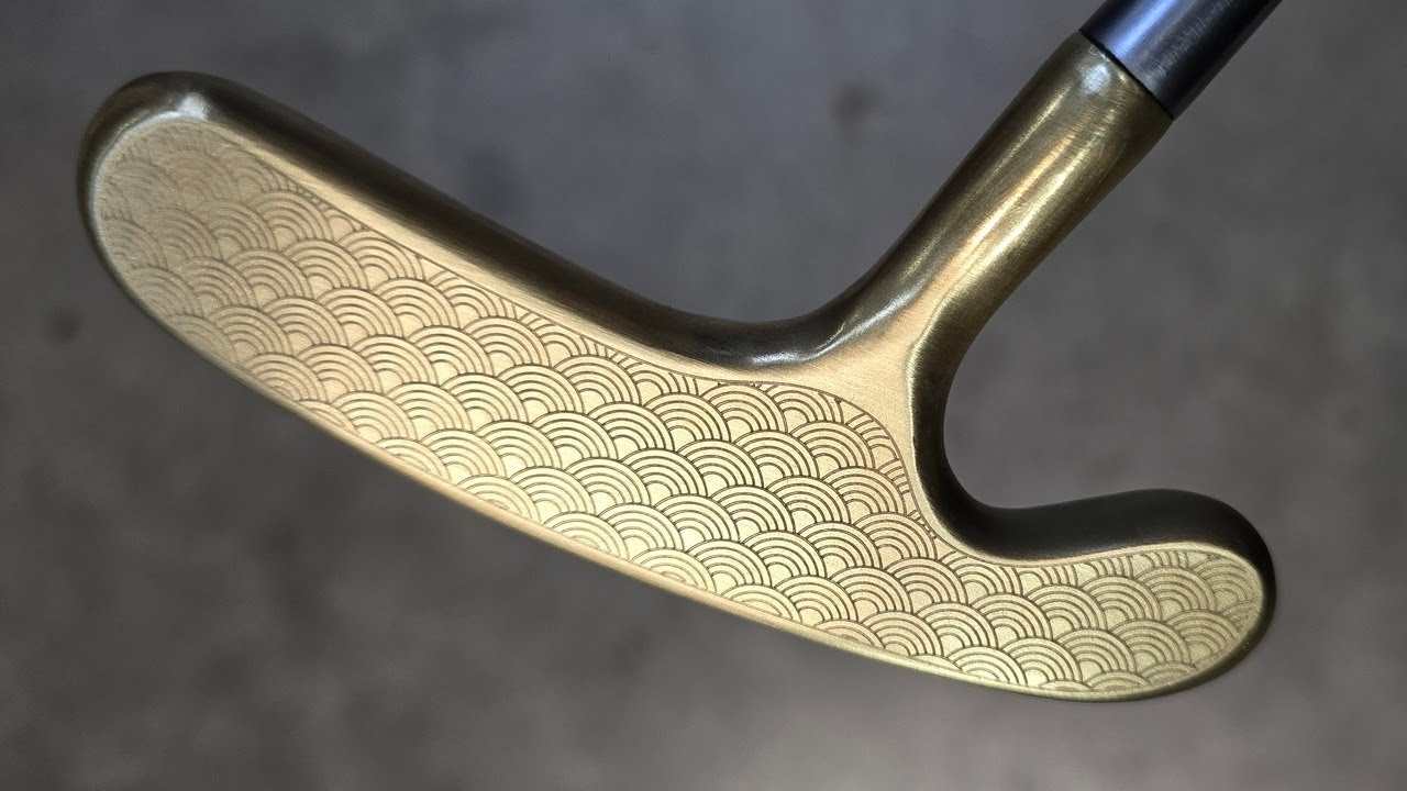 Bullseye Putter Restoration with Laser Engraving - DEUS Golf Co.